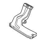 LR061430 - Body: Center Duct for Land-Rover Image