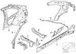 41218242410 - : Right Exterior Column C for BMW Image