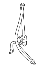 7336060322B0 - Electrical: Belt &amp; Retractor for Lexus: LX470 Image