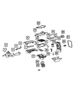 5VN15DX9AB - Interior Trim: Storage Bin for Mopar Image image