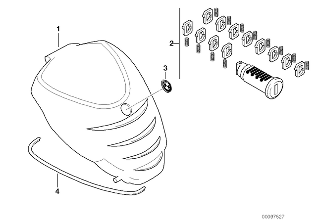 71607672369 - : Sealing                   for BMW-Motorrad Image