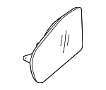 2118102621 - Body: Mirror Glass for Mercedes-Benz Image