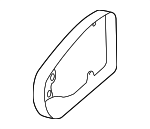 21181104215344 - Body: Trim Bezel for Mercedes-Benz Image
