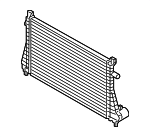 5QM145803E - : Inter-Cooler for Volkswagen: Golf, Golf Alltrack, Golf SportWagen, GTI, Jetta Image
