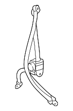 7336060322B0 - Electrical: Belt &amp; Retractor for Toyota Image