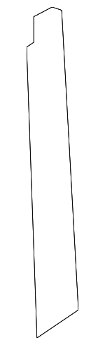 863632P000 - Body: Black Out Tape for Kia: Sorento Image