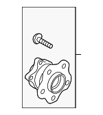 432024GA0B - Brakes: Hub Assembly for INFINITI: EX35, EX37, FX35, FX37, FX50, G25, G35, G37, M35, M35h, M37, M45, M56, Q40, Q50, Q60, Q70, Q70L, QX50, QX70 Image