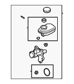 26449SL040 - Body: Brake Master Cylinder for Subaru Image