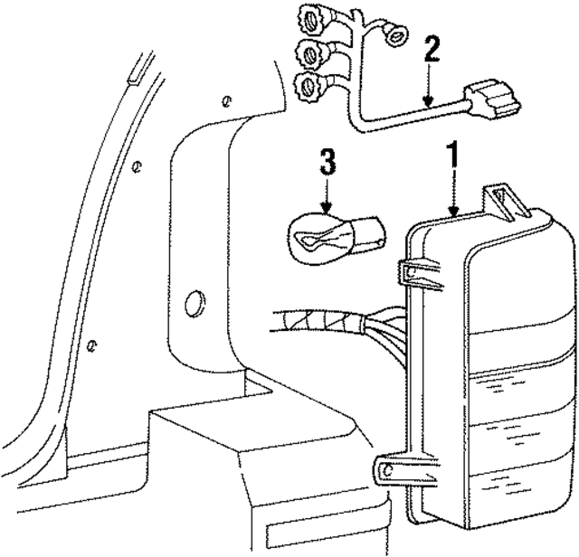 L0000097 - Electrical: Marker Lamp Bulb for Mopar Image