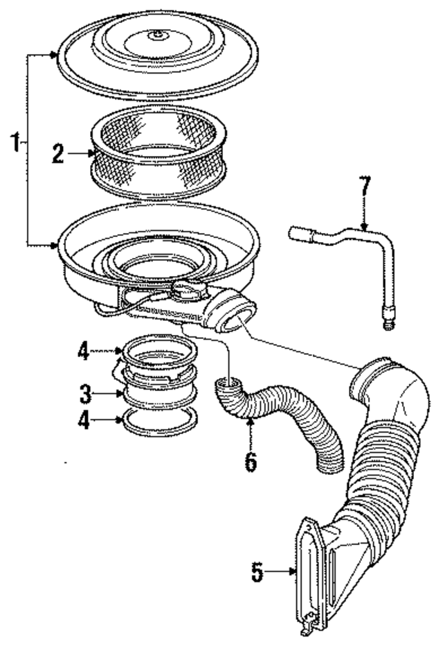 25097971 - Engine: Air Cleaner Assembly for GM Image