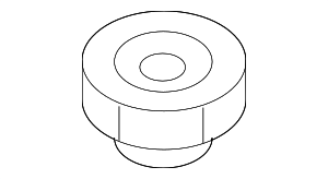 4M0121268A - Cooling System: Auxiliary Radiator Isolator for Audi Image