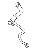 17127625382 - Cooling System: Upper Hose for BMW: 320i, 320i xDrive, 328i, 328i xDrive, 428i, 428i Gran Coupe, 428i xDrive, 428i xDrive Gran Coupe Image