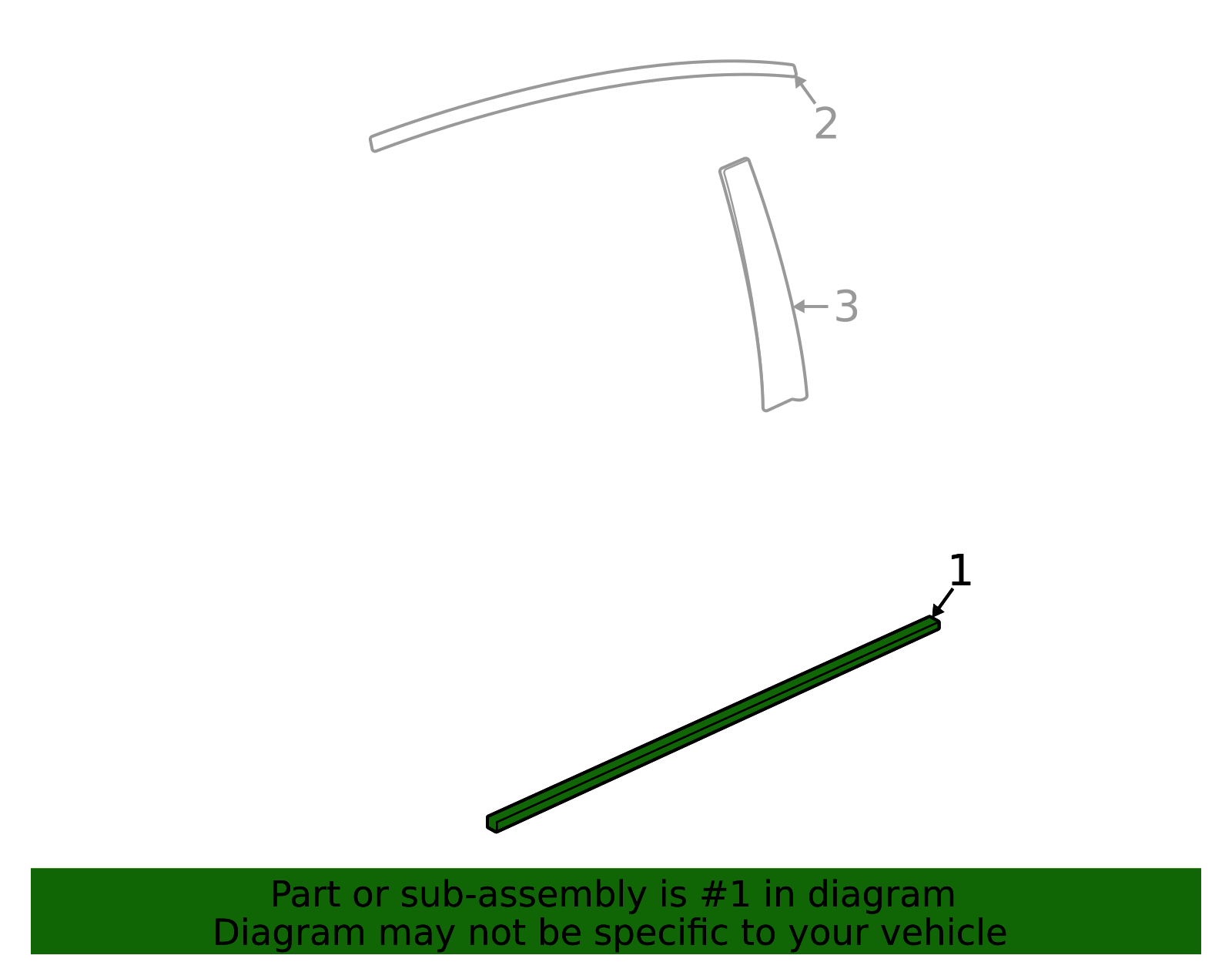 2020-2025 Cadillac CT5 Molding 85695086 | QuirkParts