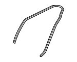 MN169656 - : Surround Weather-Strip for Mitsubishi: Lancer Image
