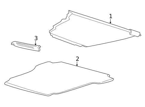 Interior Trim - Rear Body for 2002 Ford Explorer Sport #0