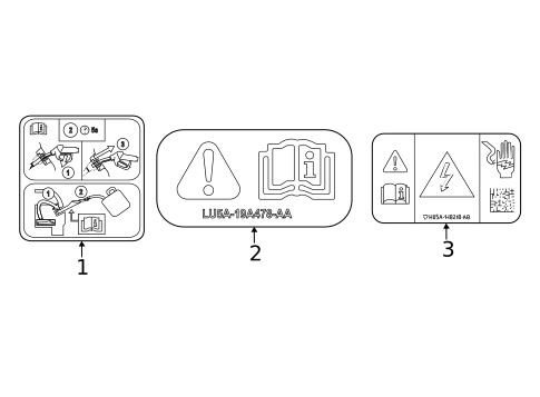 Information Labels for 2025 Ford Maverick #0