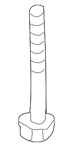 N90981302 - Suspension: Suspension Cross-member Bolt for Audi Image