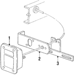 4357602 - Electrical: Tail Lamp Assembly for Dodge: D150, D250, D350, W150, W250, W350 Image