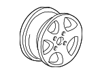 42700ST7A02 - Suspension: Wheel, Alloy for Acura: Integra Image