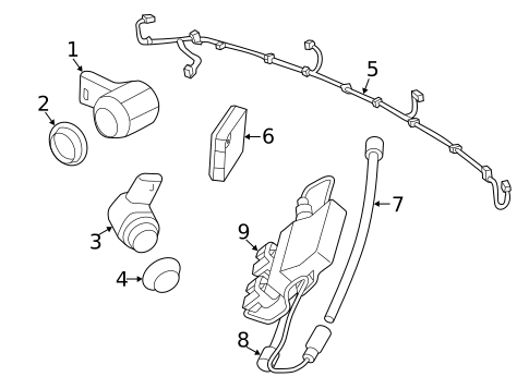 Electrical Components for 2012 Land Rover Range Rover Evoque #0
