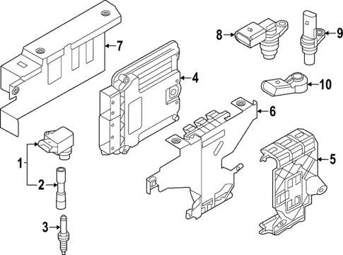 Ignition System for 2025 Volkswagen Golf R #0