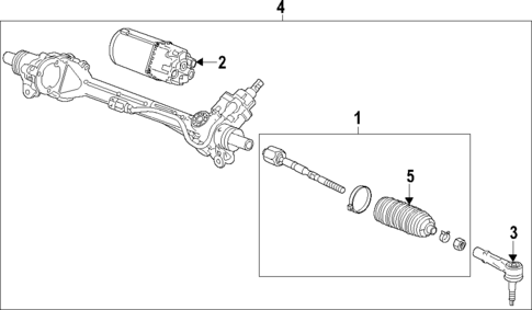 Steering Gear & Linkage for 2020 Chevrolet Corvette #1