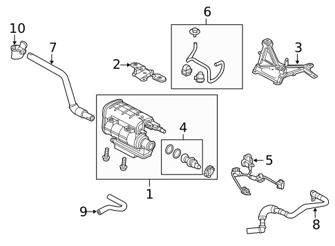 Evaporative System for 2014 Mazda 3 #0