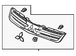 7450A579 - : Grille Assembly for Mitsubishi: Endeavor Image