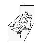 KL0110530F - : Center Cover for Mazda: 626, Millenia, MX-6 Image