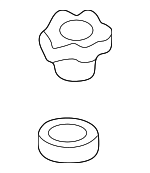 45310250A - : Filler Cap for Mazda: 323, 626, 929, B2000, B2200, B2600, Miata, Millenia, MPV, MX-3, MX-6, Protege, Protege5, RX-7 Image