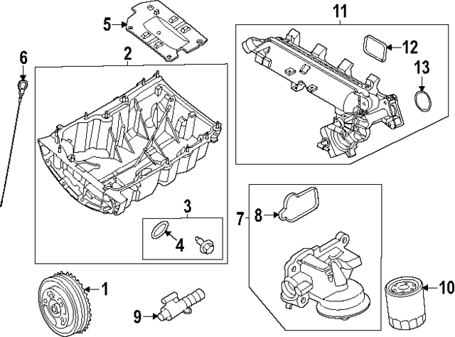 PZ1Z9424B - : Intake Manifold for Lincoln: Nautilus Image