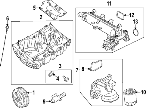 Engine Parts for 2024 Lincoln Nautilus #0