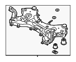 62405S1250 - Suspension: Cross-member for Kia: Telluride Image