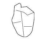 6471822020C0 - Body: Trunk Side Trim Hole Cover for Lexus: CT200h, ES300, ES300h, ES330, ES350, HS250h, IS F, IS250, IS350 Image