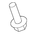 6331708030 - Body: Headliner Screw for Toyota: Sienna, Tundra Image