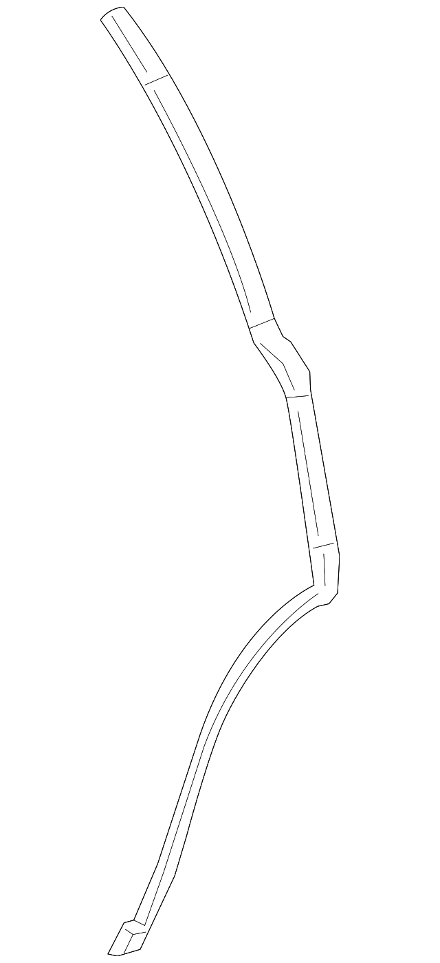2015-2020 GM Passenger Side Rear Door Rear Auxiliary Weatherstrip ...