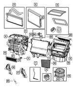 5058576AA - Air Conditioners and Heaters: Drain Grommet for Mopar Image