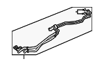 LR037948 - Cooling System: Hose &amp; Tube Assembly for Land-Rover Image