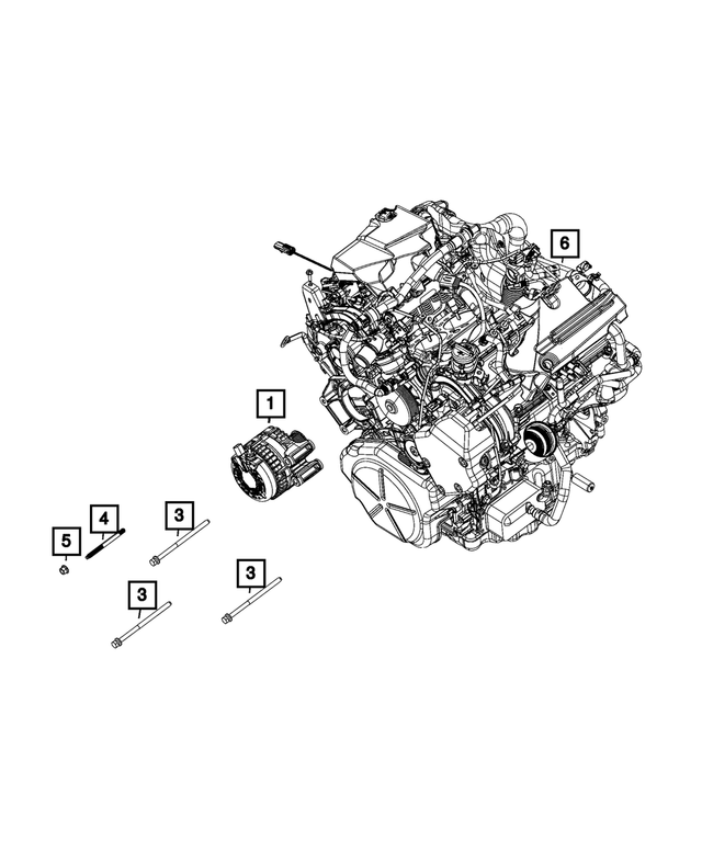 68292739AB - Electrical: Engine Generator for Mopar Image