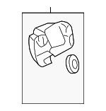 74480TA0A00 - Body: Fuel Pocket for Honda: Accord Image