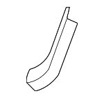 74401TA5A00 - Body: Stone Guard for Honda: Accord Image