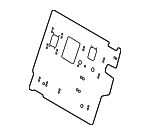 89345Q5000 - Body: Seat Back Panel for Kia Image