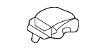 89380Q5000 - Body: Lock Assembly for Kia Image