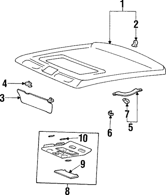 9280034000DI - : Reading Light for Hyundai Image