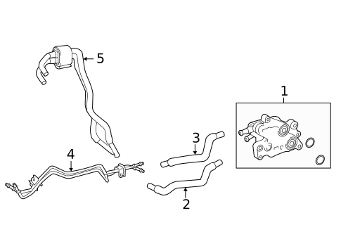 Trans Oil Cooler for 2011 Toyota Sequoia #0