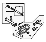 MB3Z4141B - : Differential Carrier Assembly for Ford: Bronco Image