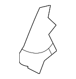 87661ZP43A - Body: Seat Back Pad for Nissan Image