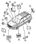 4727408AF - : Immobilizer Module for Chrysler: Pacifica Image