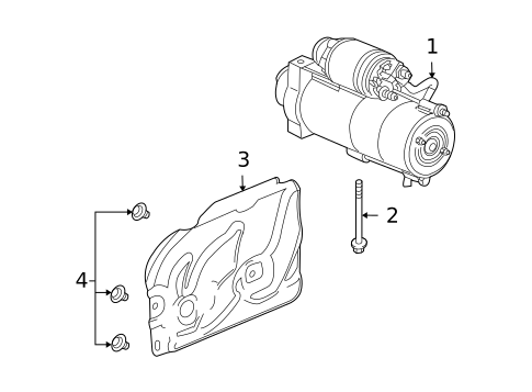 Starter for 2014 Chevrolet Camaro #0