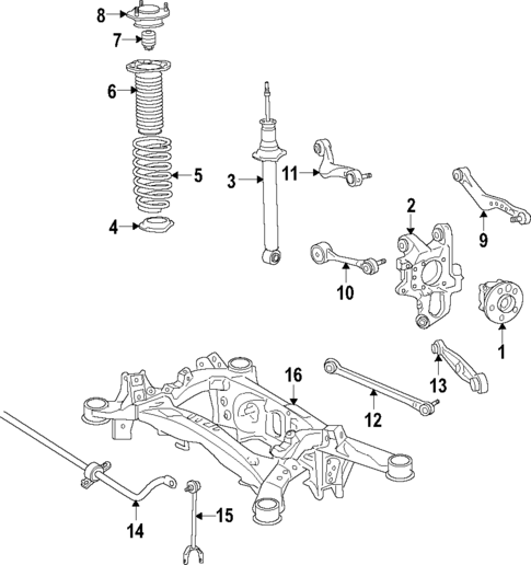 Ride Control for 2025 Lexus LC500h #1